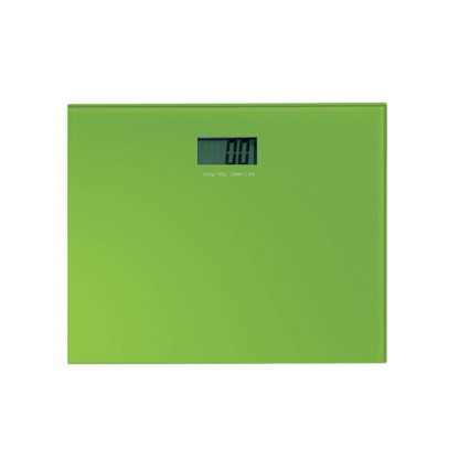 Bilancia pesapersone 34x27,4cm in vetro verde acido collezione CRYSTAL a marchio GEDY by CeramicStore | Lo specialista del tuo bagno