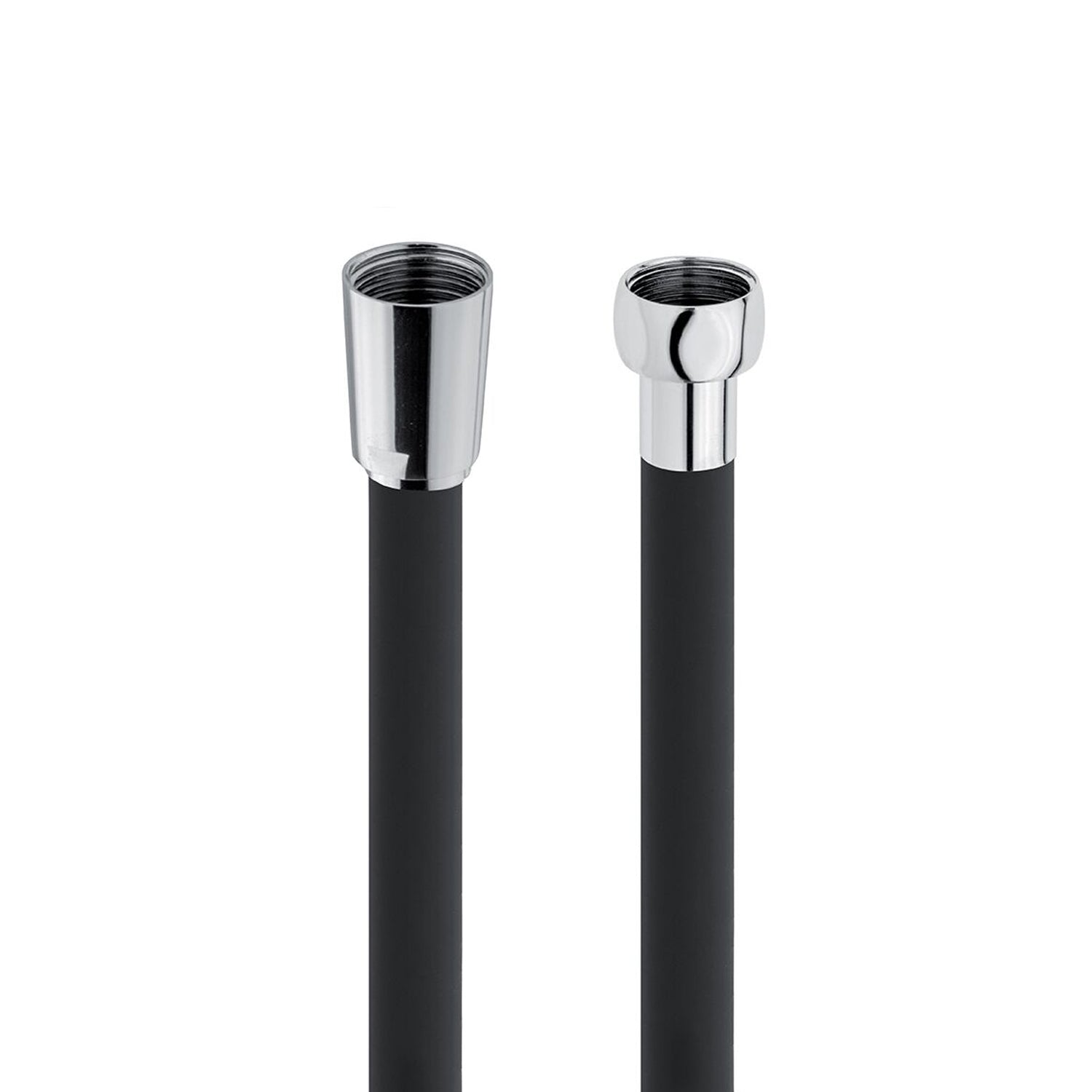 Flessibile doccia doppio strato in silicone 150cm nero by CeramicStore | Lo specialista del tuo bagno