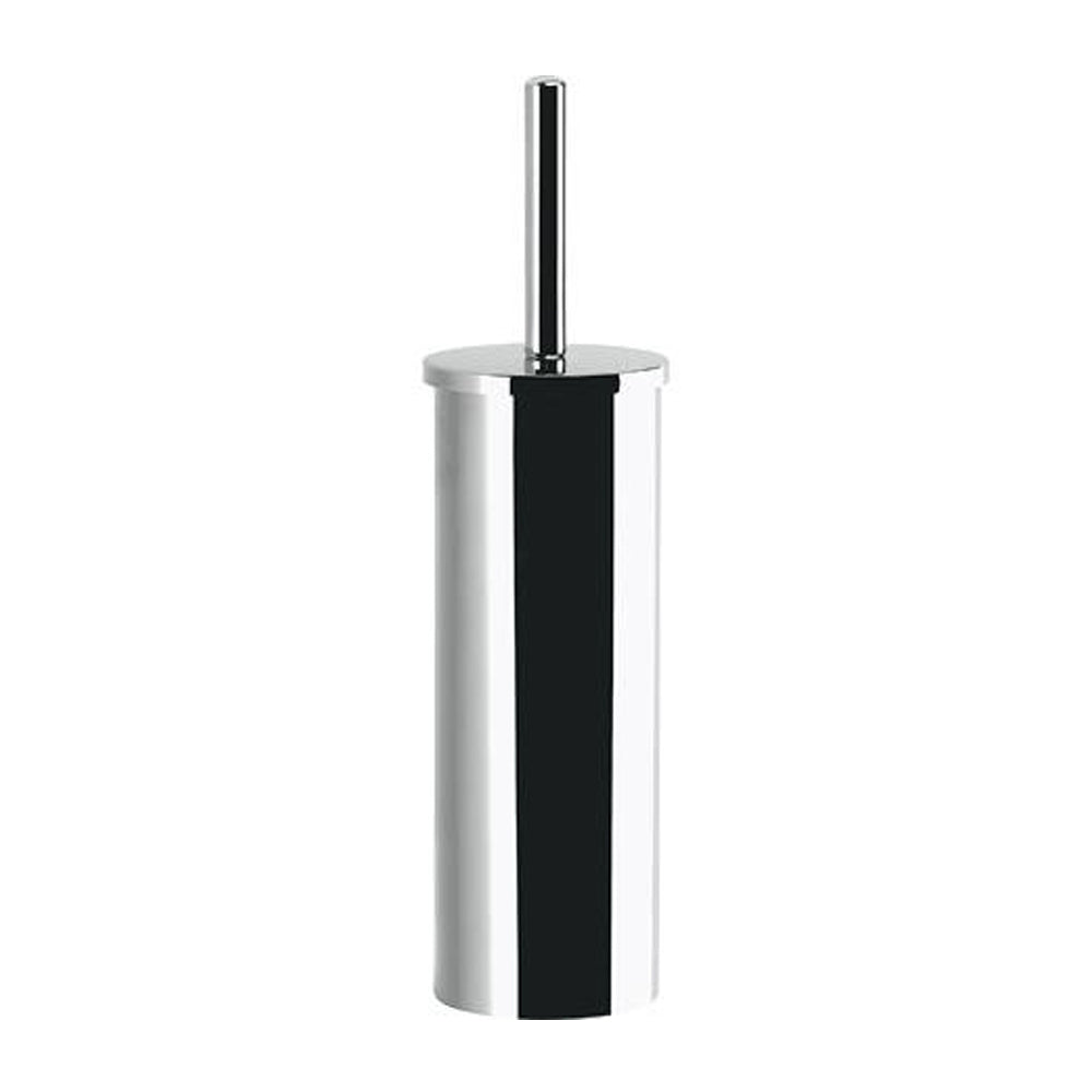 Gedy Scopino wc d'appoggio modello Maine in acciaio inox e Cromall con ciuffo in setole by CeramicStore | Lo specialista del tuo bagno