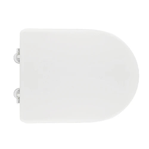 Sedile wc per dolomite vaso asolo forma 7 bianco -cerniere c espansione