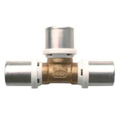 Raccordo a tee ibp a pressare per multistrato diam. 26x26x26