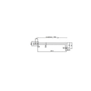 Kit doccia 075AG con soffione, braccio doccia e set duplex Paffoni con flessibile in argento by CeramicStore | Lo specialista del tuo bagno