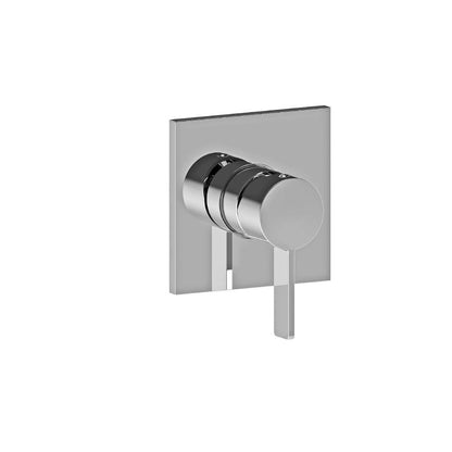 Miscelatore doccia con piastra acciaio inox serie Rock modello RO010ST/M Steel looking Paffoni by CeramicStore | Lo specialista del tuo bagno