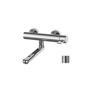 Miscelatore cucina a parete serie Rock modello RO161ST Steel looking Paffoni by CeramicStore | Lo specialista del tuo bagno