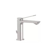 Miscelatore lavabo con scarico automatico serie Tilt modello TI075ST steel looking Paffoni. by CeramicStore | Lo specialista del tuo bagno
