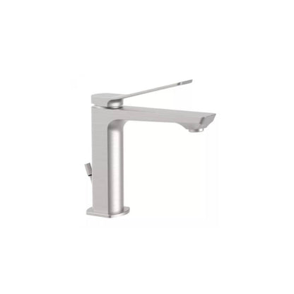 Miscelatore lavabo con scarico automatico serie Tilt modello TI075ST steel looking Paffoni. by CeramicStore | Lo specialista del tuo bagno