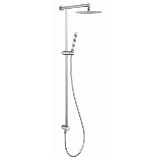 Colonna doccia in acciaio Inox Satinato con deviatore modello Wellness di Tubico by CeramicStore | Lo specialista del tuo bagno