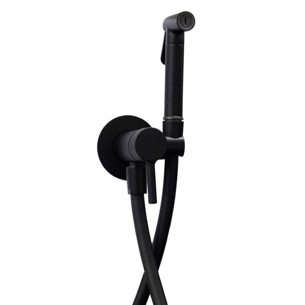 Set bidet incasso tondo Paffoni Tweet Round Mix con miscelatore e doccia in metallo Nero by CeramicStore | Lo specialista del tuo bagno
