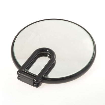 Specchio ingranditore con manico multi-snodo e supporto - linea 'Toeletta' bifacciale cm à¸ 18 - Ingrandimento X6 - Nero by CeramicStore | Lo specialista del tuo bagno