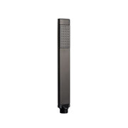 Doccetta squadrata in ottone verniciato nero opaco con piastrina anticalcare by CeramicStore | Lo specialista del tuo bagno