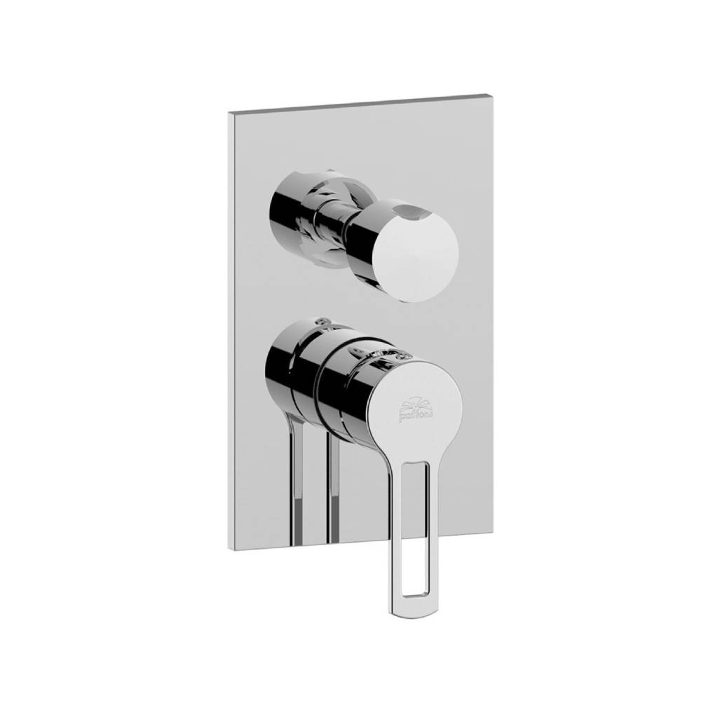 Miscelatore incasso doccia con deviatore 2 Uscite serie Ringo modello RIN018CR cromo Paffoni by CeramicStore | Lo specialista del tuo bagno