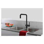 Miscelatore lavello canna tubo 2 Pieghe serie Ringo modello RIN980NO nero opaco Paffoni by CeramicStore | Lo specialista del tuo bagno