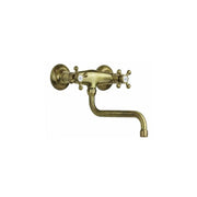 Gruppo lavello a muro con canna "S" orientabile Paffoni serie Viola - Bronzato by CeramicStore | Lo specialista del tuo bagno