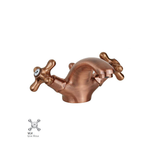 Monoforo lavabo con scarico automatico Paffoni serie Viola - Ramato by CeramicStore | Lo specialista del tuo bagno
