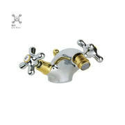 Monoforo bidet con scarico automatico Paffoni serie Viola - Cromo/Gold finish by CeramicStore | Lo specialista del tuo bagno