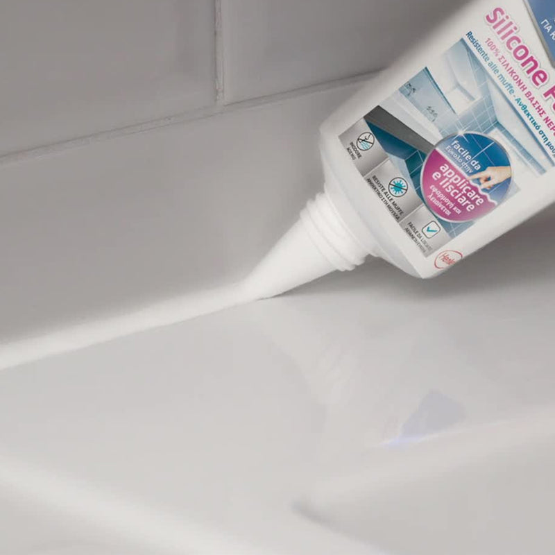 Silicone trasparente 'Bagno Sano Rapido' Pattex ml 300- pronto in 2 ore by CeramicStore | Lo specialista del tuo bagno