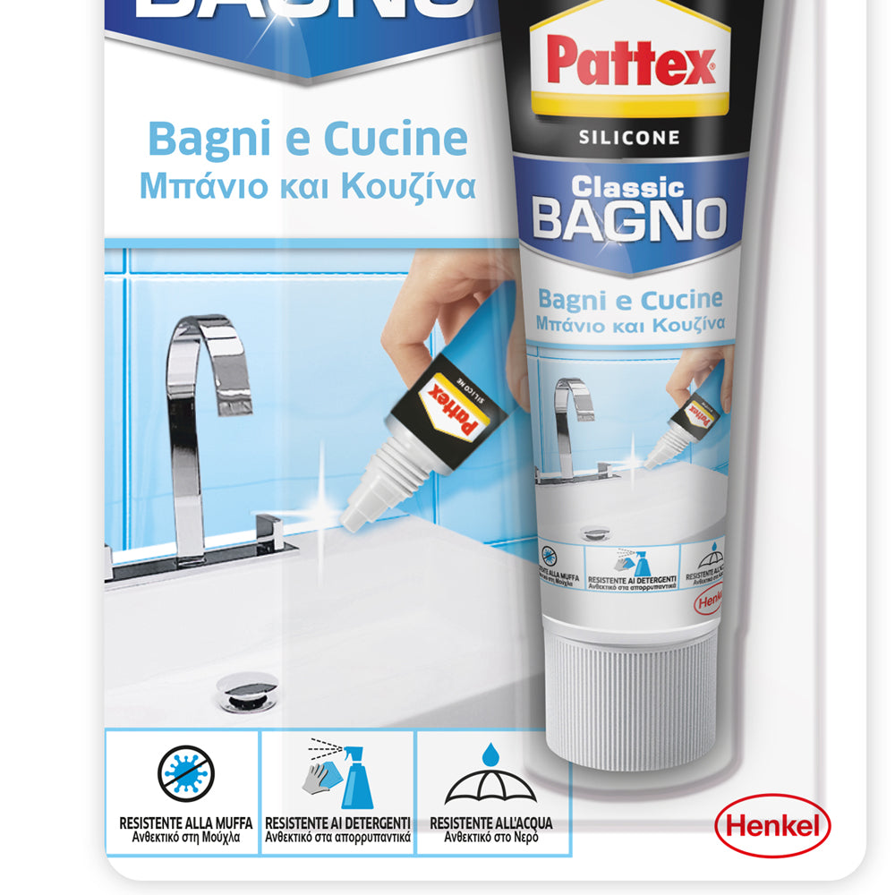 Silicone acetico sigillante ideale per bagno tubo da 50 ml by CeramicStore | Lo specialista del tuo bagno