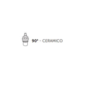 Miscelatore doccia in ottone cromato con manici bianchi fornito con kit doccia collezione King Keller taps by CeramicStore | Lo specialista del tuo bagno