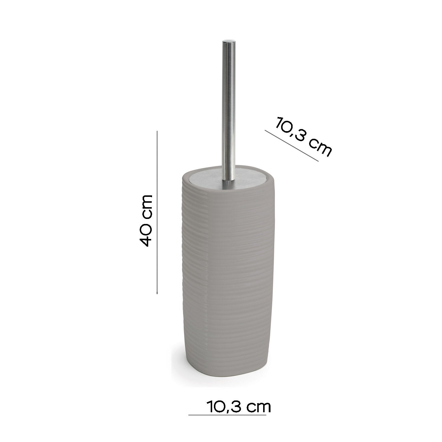 Scopino in ceramica Gedy serie Kelly - Grigio by CeramicStore | Lo specialista del tuo bagno