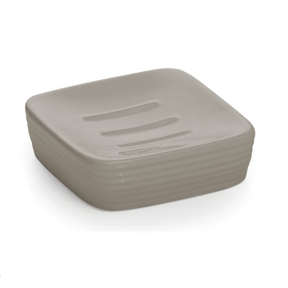 Portasapone in ceramica Gedy serie Kelly - Tortora Chiaro