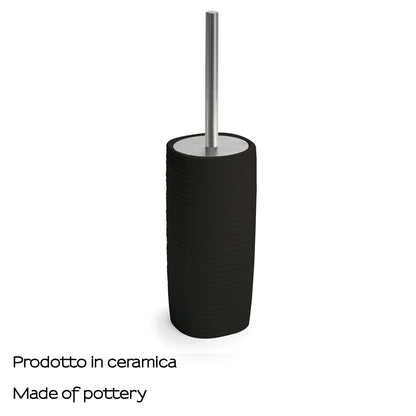 Scopino in ceramica Gedy serie Kelly - Nero by CeramicStore | Lo specialista del tuo bagno