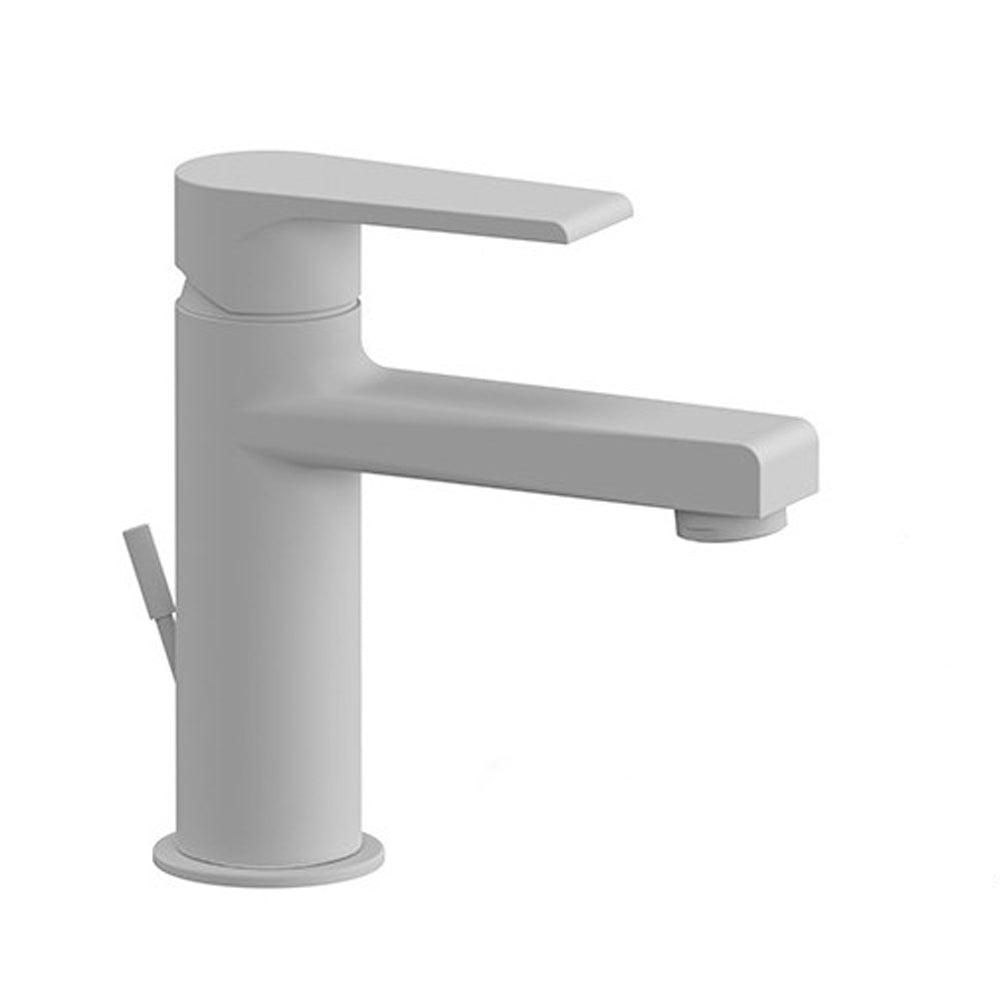 Kit miscelatori lavabo e bidet Rubinetterie Mariani linea Artic Bianco Opaco con scarico by CeramicStore | Lo specialista del tuo bagno