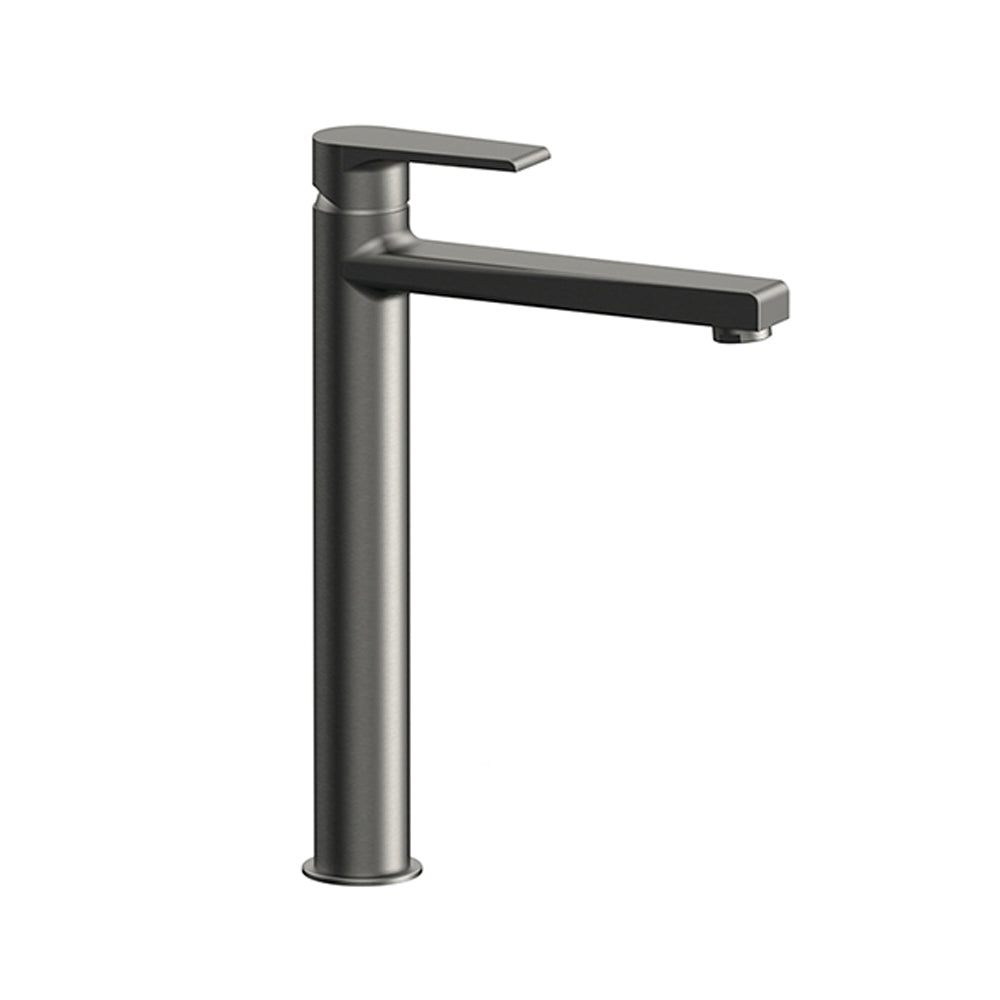 Kit miscelatori lavabo alto e bidet Rubinetterie Mariani linea Artic Nichel Nero Spazzolato by CeramicStore | Lo specialista del tuo bagno