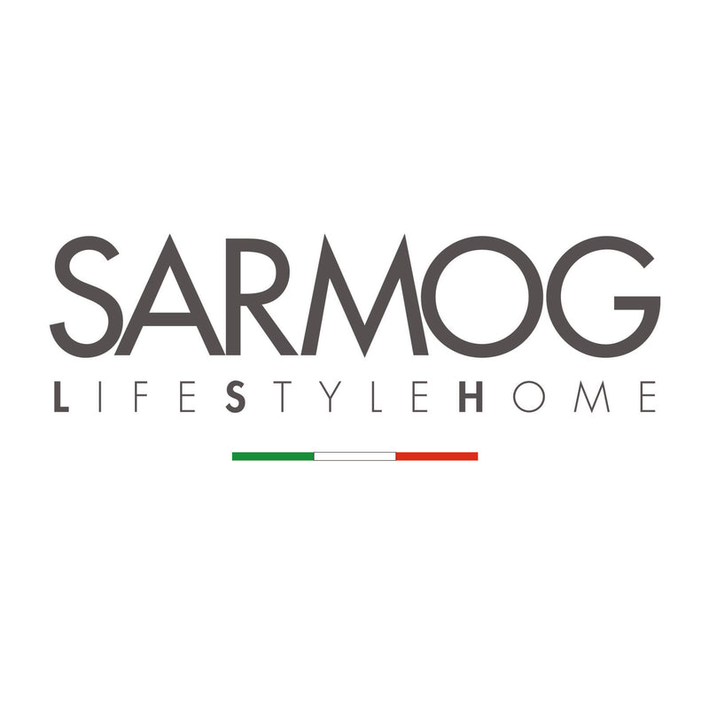 Mobile Basso da Soggiorno con 6 Ante finitura Struttura Noce Stelvio / Finitura Frontale Ossido Nero by Sarmog by CeramicStore | Lo specialista del tuo bagno