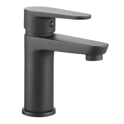 Kit rubinetteria lavabo e bidet RubiFlux serie Pink 2.0 - Nero Opaco