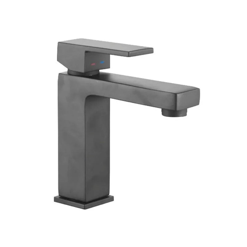Kit rubinetteria lavabo, bidet e doccia RubiFlux serie Green 2.0 - Nero Opaco