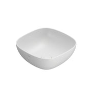 Lavabo d'appoggio Ceramica Globo T-Edge bianco opaco 38x38 h.16 cm