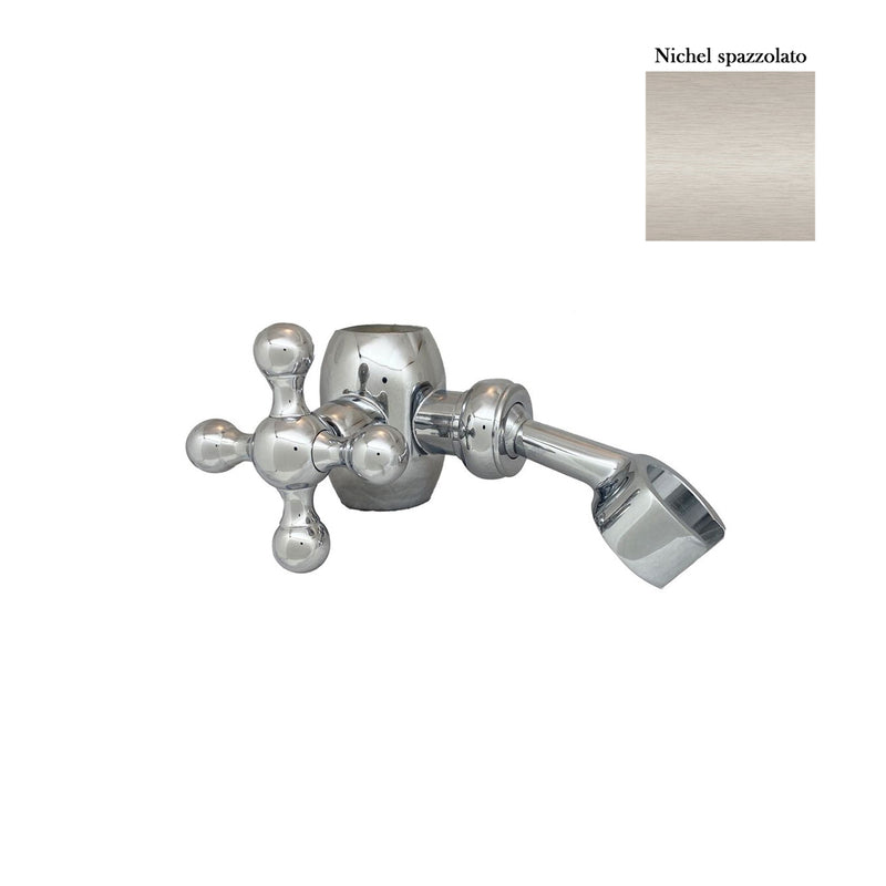 Appendidoccia scorrevole in ottone per colonna doccia nichel by CeramicStore | Lo specialista del tuo bagno