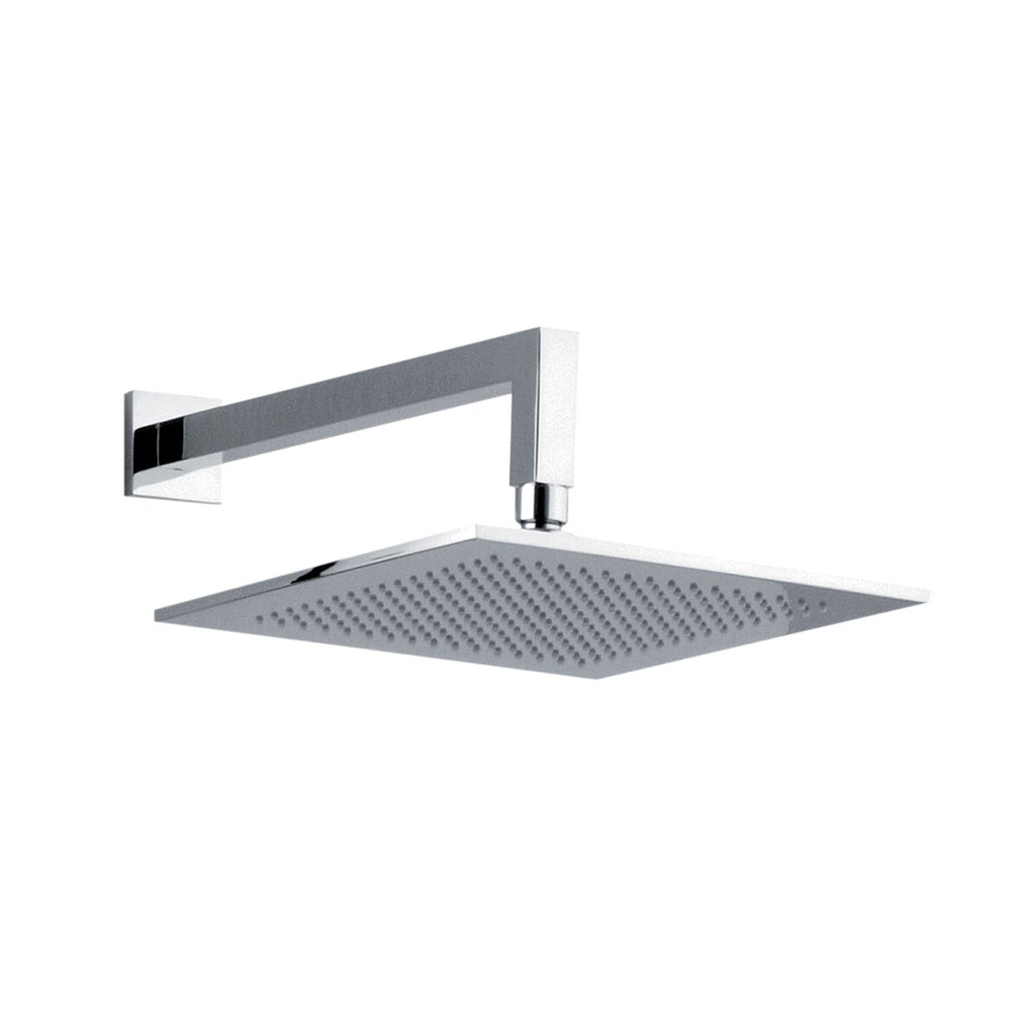 Set soffione quadro Parigi 25cm e braccio doccia 40cm by CeramicStore | Lo specialista del tuo bagno