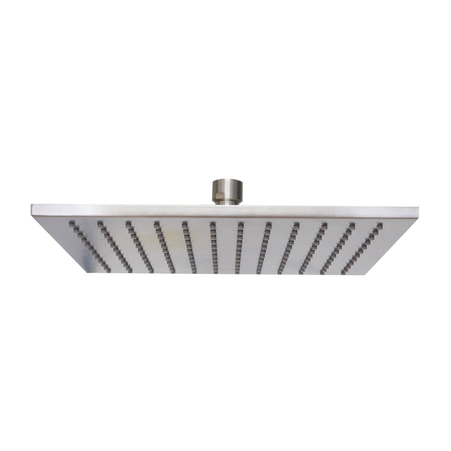Soffione tondo Parigi 25cm in acciaio spazzolato con anticalcare by CeramicStore | Lo specialista del tuo bagno
