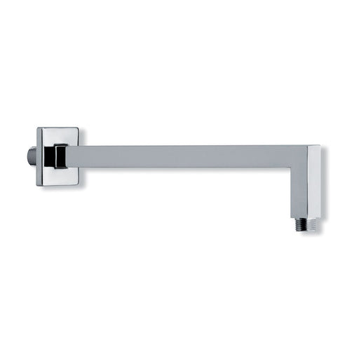 Braccio doccia squadrato in acciaio spazzolato 22x22mm by CeramicStore | Lo specialista del tuo bagno