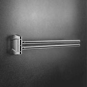 Porta salviette doppio snodo in ottone collezione Road di Colombo Design by CeramicStore | Lo specialista del tuo bagno