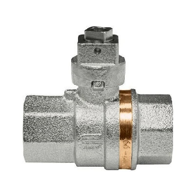 Valvola a sfera galaxy ff con cappuccio piombatura 1/2 dn 15 pn 63