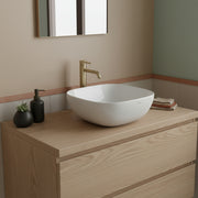 Raffinato lavabo di appoggio di Ceramica Globo