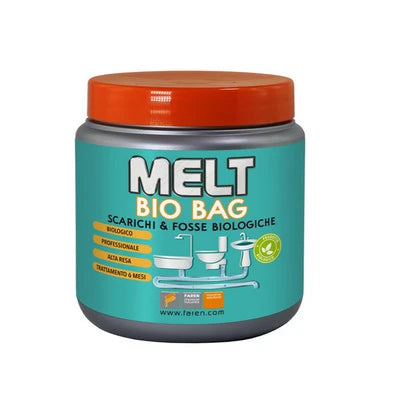 Disgorgante in polvere melt bio bag 6 bustine da 50 gr