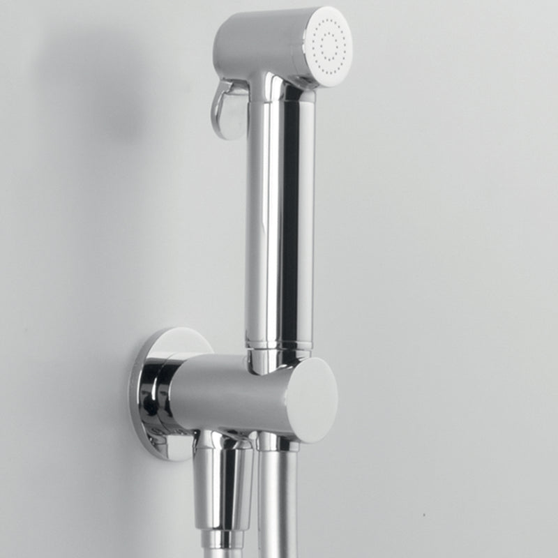 Idroscopino con doccetta tonda in ottone cromato e flessibile in pvc da 120 cm ARES by CeramicStore | Lo specialista del tuo bagno