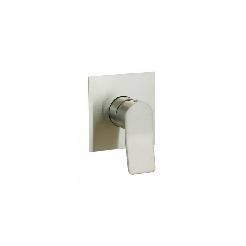 Miscelatore doccia incasso 1 uscita serie Tilt modello TI010ST/M con piastra in acciaio inox Paffoni by CeramicStore | Lo specialista del tuo bagno