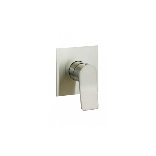 Miscelatore doccia incasso 1 uscita serie Tilt modello TI010ST/M con piastra in acciaio inox Paffoni by CeramicStore | Lo specialista del tuo bagno