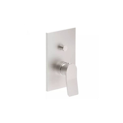 Miscelatore incasso doccia con deviatore serie Tilt modello TI015ST/M steel looking Paffoni