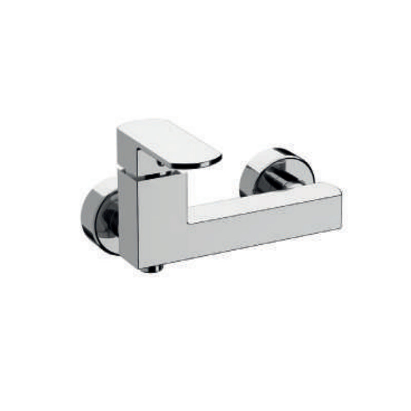 Miscelatore monocomando esterno per doccia RubiFlux serie Dema - Cromo by CeramicStore | Lo specialista del tuo bagno