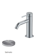 Miscelatore monocomando lavabo con scarico RubiFlux serie Regal - Satinato by CeramicStore | Lo specialista del tuo bagno