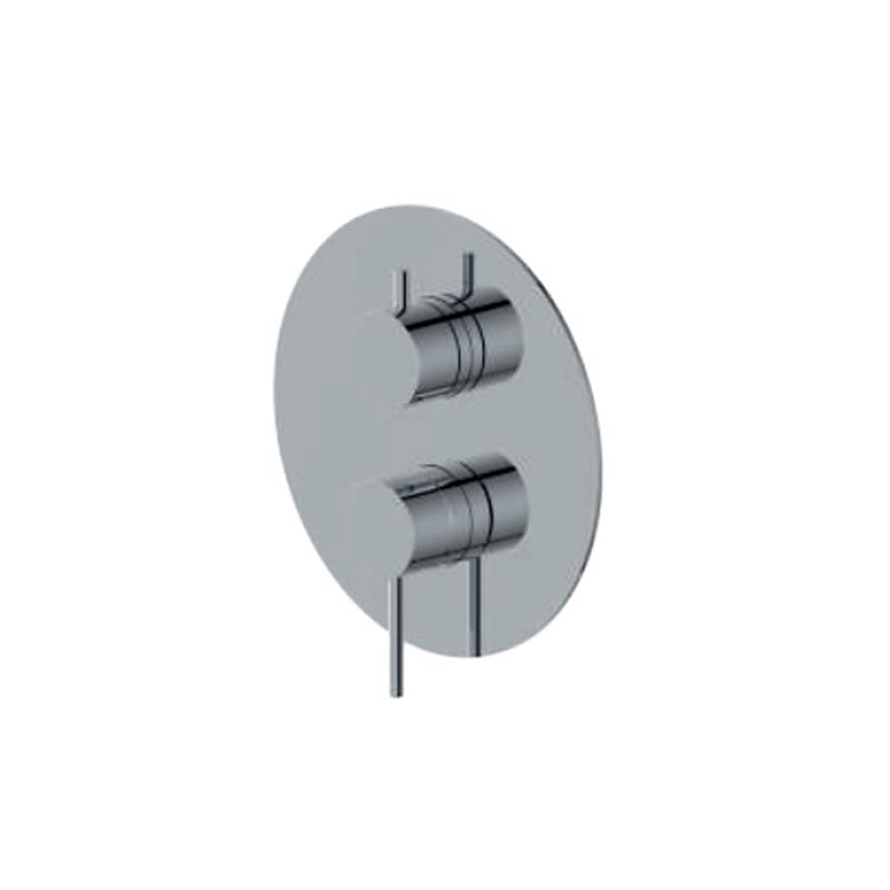 Miscelatore monocomando da incasso per doccia con deviatore RubiFlux serie Regal - Cromo by CeramicStore | Lo specialista del tuo bagno