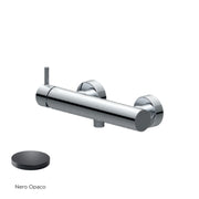 Miscelatore monocomando esterno per doccia RubiFlux serie Regal - Nero Opaco by CeramicStore | Lo specialista del tuo bagno