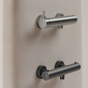 Miscelatore monocomando esterno per doccia RubiFlux serie Regal - Satinato by CeramicStore | Lo specialista del tuo bagno