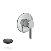 Miscelatore monocomando da incasso per doccia RubiFlux serie Tundra - Nero Opaco by CeramicStore | Lo specialista del tuo bagno