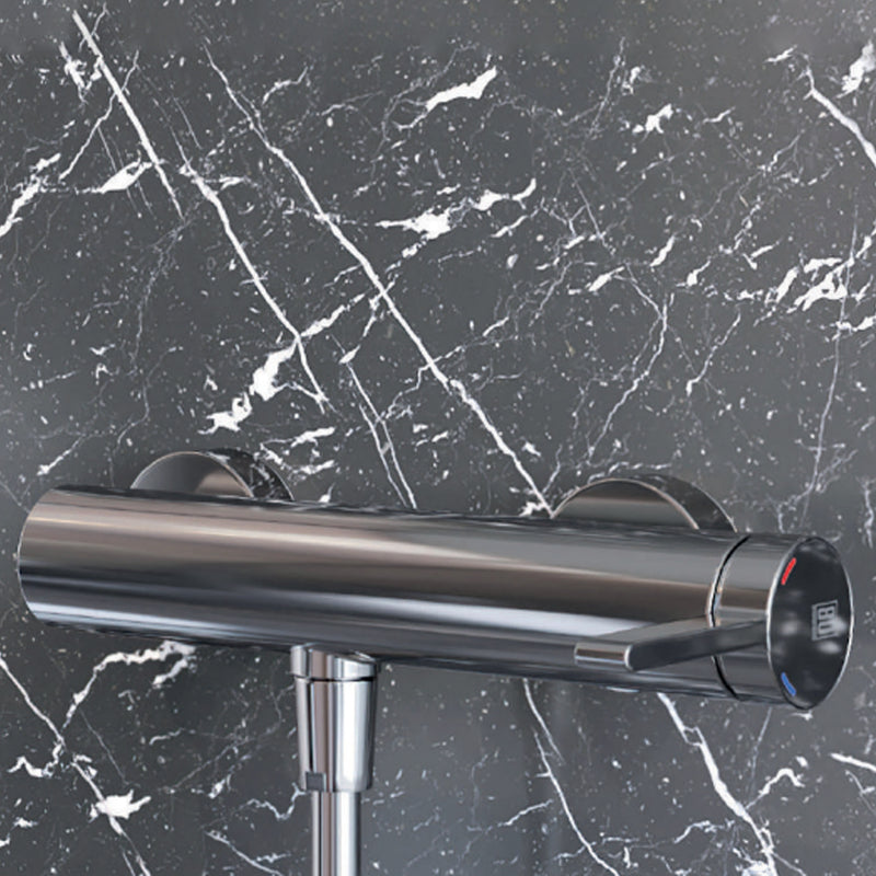Miscelatore monocomando esterno per doccia RubiFlux serie Tundra - Cromo by CeramicStore | Lo specialista del tuo bagno